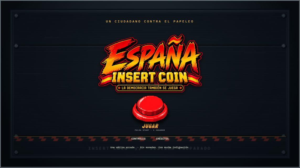 Menú real de la misión 1 con el botón Jugar